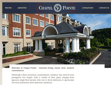 Tablet Screenshot of chapelpointecondos.com